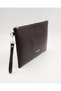 Women's Faux Leather Tablet Size Clutch Bag - 3