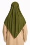 Linda One Piece Hijab for Women –Printed Mesh Fabric Islamic Hijab, Modest Muslim Headscarf, Size M - 3