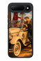Spark 50 5g Compatible Classic Car Patterned Shockproof Case with Camera Protection