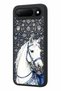 Spark 50 5g Compatible White Horse Patterned Camera Protected Shockproof Case - 3