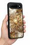 Spark 50 5g Compatible Sun Motif Patterned Camera Protected Shockproof Case - 5