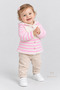 Hooded Pompom Knitted Baby Cardigan Buttoned Patterned Knitwear Jacket Autumn Winter Baby Cardigan 9-12 Months - 2