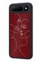 Spark 50 5g Compatible Single-Line Patterned Camera Protected Shock-Resistant Case - 3