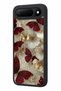 Spark 50 5g Compatible Burgundy Patterned Camera Protected Shockproof Case - 3