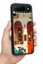 Spark 50 5g Compatible Cafe Patterned Shockproof Case with Camera Protection - 5