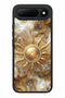 Spark 50 5g Compatible Sun Motif Patterned Camera Protected Shockproof Case