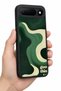Spark 50 5g Compatible Green Patterned Camera Protected Shockproof Case - 5