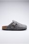 Comfortable Eva Sole Unisex Men's and Women's Home and Outdoor Daily Closed Front Boston Mode Sabo Felt Slippers - 3