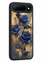 Spark 50 5g Compatible Bluerose Patterned Camera Protected Shockproof Case - 2