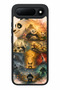 Spark 50 5g Compatible Dragonwarrior Patterned Shockproof Case with Camera Protection