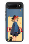 Spark 50 5g Compatible Black Cat Patterned Shockproof Case with Camera Protection
