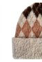 Women's Silvery Plaid Patterned Knitted Beanie - Soft Textured Winter Fuzzy Beanie - 6