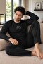 Men's pajama set 100% cotton - 5
