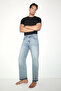 Stowe men's flare leg jeans ice blue pants - 2