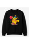 Birthday Concept Pokemon Pikachu Printed Children's Sweatshirt - 2