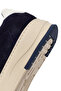 Men's Navy Blue Lace-Up Thick Soled Suede Leather Sneaker Wm740010Ds - 8