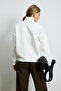 Portman Women's Knitted Sweatshirt Off-White - 6