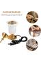Electric Incense Burner with Decorative Gold Finish, Ceramic Aroma Holder for Home and Prayer Room - 4