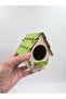 Wooden Decorative Bird House Nest Small Size Green Roofed Hangable Garden & Balcony Bird Nest (13X11X11 cm) - 4
