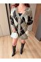 Baklava Patterned Cardigan - 6