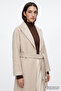 Reglan Sleeve Belted Lined Regular Coat - 5