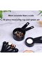 10-Piece Plastic Measuring Spoons and Cups Set for Baking (1/4TSP to 1CUP) - with Hook Handle & Stor - 2