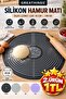 45 cm Round Colorful Silicone Dough Mat with Scale Drawing 190 Gr Pastry Rolling Mat