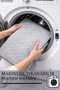 Zenvy Gray Soft Surface Non-Slip Base Smooth Surface Modern Bathroom Set - 3