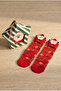 Unisex Christmas Themed Boxed Santa Claus Accessory Socks