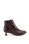 Vega Serena Women's Heeled Boots 0012700 Brown Crocodile - 5