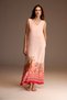 Viscose v-neck pocket dress bm-1948 - 2