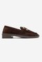 Saraçlı Buckle Women's Shoes Brown Suede - 2