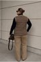 Plus Size Classic Knitwear Colorful Buttoned Steel Knitted Women's Vest - 2