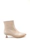 Siri Alba Women's Heeled Boots 0012501 Beige Skin - 5