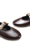 Larissa Gala Women's Ballerinas 0012602 Brown Wrinkled Patent Leather - 3