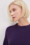 Crew Neck Peplum Knitwear Blouse - 5