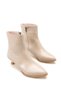 Siri Alba Women's Heeled Boots 0012501 Beige Skin