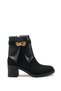 Nashira Pia Women's Heeled Boots 0012015 Black Suede - 5