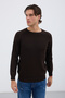 Men's Raglan Sleeve Crew Neck Anti-Pilling Basic Knitwear Sweater - 6