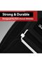 حزام رفع الأثقال من FLEXI MUSCLES - حزام سريع القفل - دعم قابل للتعديل للظهر مع مشبك معدني - مثالي لـ - 3