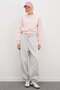 Ribbed Jogger Sweatpants with Elastic Waist - 3