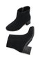 Adara Sola Women's Heeled Boots 0012100 Black Suede - 2