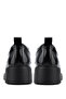 Men's Genuine Leather Black Classic Shoes - 4