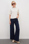 Crew Neck Casual Thessaloniki Knitted Blouse - 4