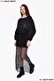 Design Stone Detail Oversize Blouse - 3