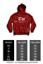 Turkey Moon Star Flag Printed Kangaroo Pocket 100% Cotton High Quality Premium 3 Thread Threaded Sweatshirt - 2