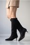 Nashira Diva Women's Pointed Toe Heeled Boots 00121420