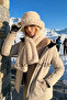Winter Couture Scarf and Beanie Double Set