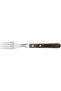 21110/090 Wood Table Fork, Polywood, Long, 8.3 inches (21 cm), Dark, Dishwasher Safe, Durable, Lightweight, Natural Wood, Made in Brazil