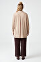 Aller detailed plus size tunic